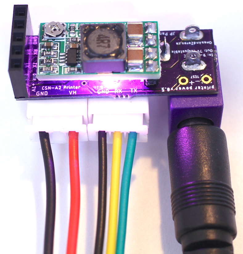 Printer Power hookup guide Ones and Zeros